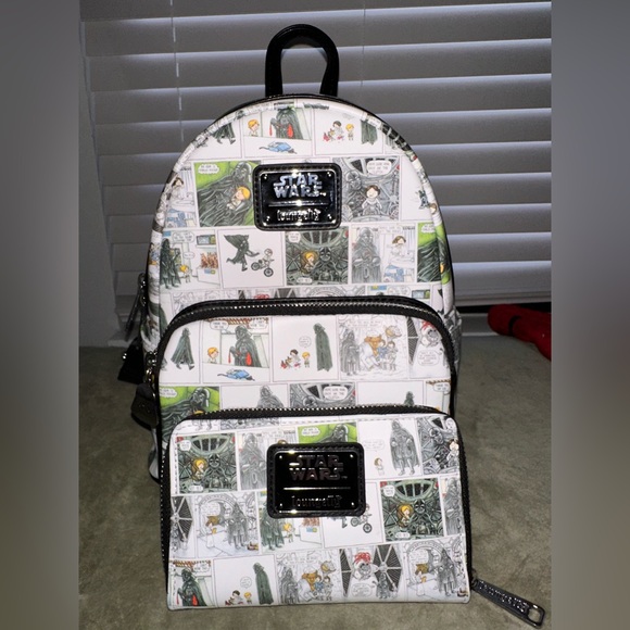 Star Wars Darth Vader Loungefly Backpack - Picture 1 of 8